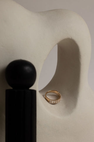 0.37 CT Round Full Eternity Lab Grown Diamond Wedding Band