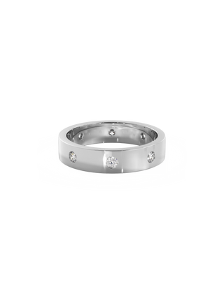 0.37 CT Round Full Eternity Lab Grown Diamond Wedding Band