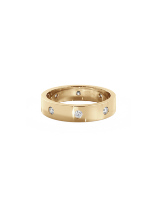 0.37 CT Round Full Eternity Lab Grown Diamond Wedding Band