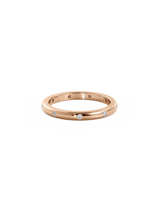 0.37 CT Round Full Eternity Lab Grown Diamond Wedding Band