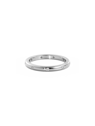 0.37 CT Round Full Eternity Lab Grown Diamond Wedding Band