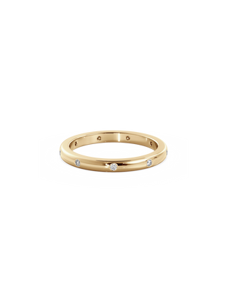 0.37 CT Round Full Eternity Lab Grown Diamond Wedding Band