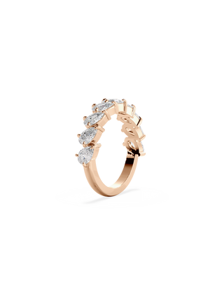 0.37 CT Round Full Eternity Lab Grown Diamond Wedding Band