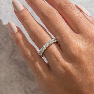 2.78 TCW Marquise Diamond Full Eternity DEF/VVS Lab Grown Wedding Band