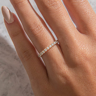 2.78 TCW Marquise Diamond Full Eternity DEF/VVS Lab Grown Wedding Band