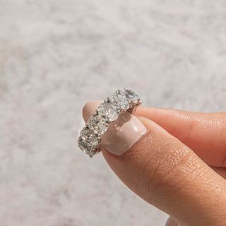 2.78 TCW Marquise Diamond Full Eternity DEF/VVS Lab Grown Wedding Band