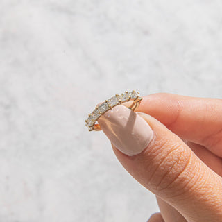 2.78 TCW Marquise Diamond Full Eternity DEF/VVS Lab Grown Wedding Band