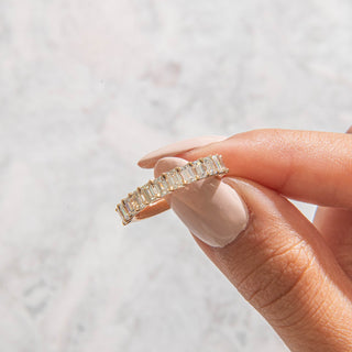 2.78 TCW Marquise Diamond Full Eternity DEF/VVS Lab Grown Wedding Band