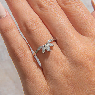 2.78 TCW Marquise Diamond Full Eternity DEF/VVS Lab Grown Wedding Band