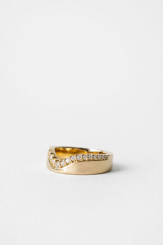 0.37 CT Round Full Eternity Lab Grown Diamond Wedding Band