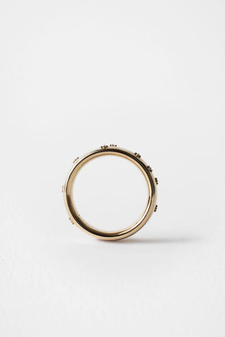 0.37 CT Round Full Eternity Lab Grown Diamond Wedding Band