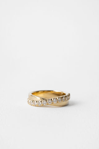 0.37 CT Round Full Eternity Lab Grown Diamond Wedding Band