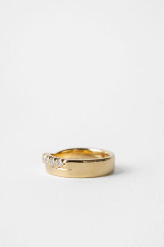 0.37 CT Round Full Eternity Lab Grown Diamond Wedding Band
