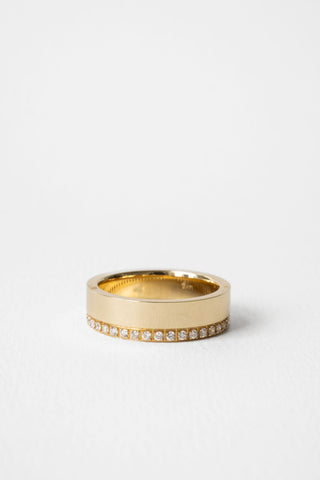 0.37 CT Round Full Eternity Lab Grown Diamond Wedding Band