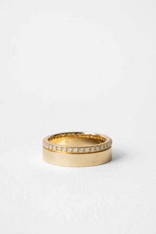 0.37 CT Round Full Eternity Lab Grown Diamond Wedding Band