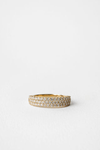 0.37 CT Round Full Eternity Lab Grown Diamond Wedding Band
