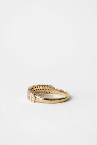 0.37 CT Round Full Eternity Lab Grown Diamond Wedding Band