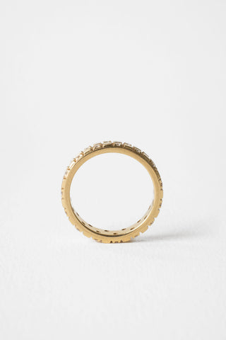 0.37 CT Round Full Eternity Lab Grown Diamond Wedding Band