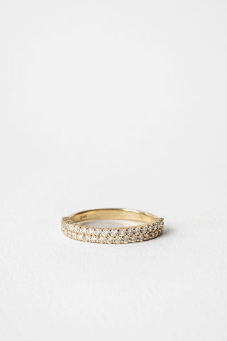 0.37 CT Round Full Eternity Lab Grown Diamond Wedding Band