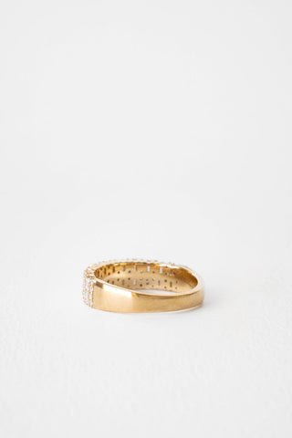 0.37 CT Round Full Eternity Lab Grown Diamond Wedding Band