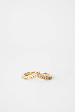 0.37 CT Round Full Eternity Lab Grown Diamond Wedding Band