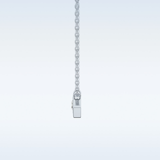 Customized Evil Shaped Moissanite Necklace –  0.8 CT Round Cut in 14K/18K Gold