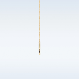 Customized Sagittarius Shaped Moissanite Necklace – 0.04 CT Round Cut in 14K/18K Gold