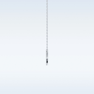 Customized Sagittarius Shaped Moissanite Necklace – 0.04 CT Round Cut in 14K/18K Gold