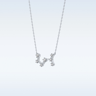 Zig-Zag Moissanite Necklace – 0.85 CT Round Cut in 14K/18K Gold 4