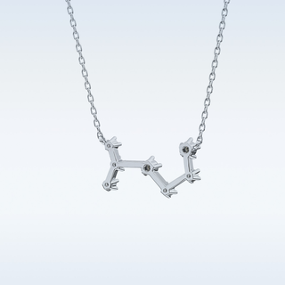 Zig-Zag Moissanite Necklace – 0.85 CT Round Cut in 14K/18K Gold 6