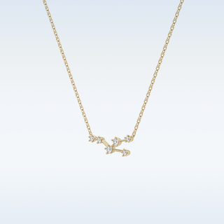 Cosmic Style Moissanite Necklace – 0.62 CT Round Cut in 14K/18K Gold 9
