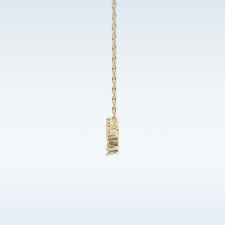 Cosmic Style Moissanite Necklace – 0.62 CT Round Cut in 14K/18K Gold 11