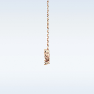Cosmic Style Moissanite Necklace – 0.62 CT Round Cut in 14K/18K Gold 17