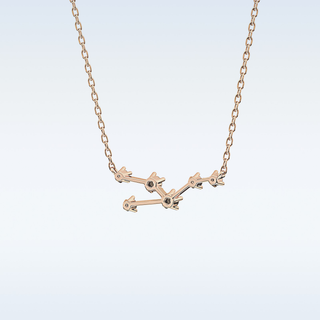 Cosmic Style Moissanite Necklace – 0.62 CT Round Cut in 14K/18K Gold 18