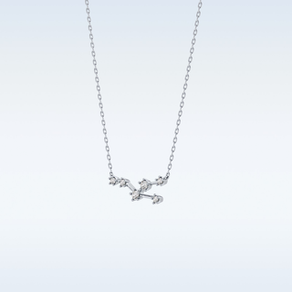 Cosmic Style Moissanite Necklace – 0.62 CT Round Cut in 14K/18K Gold 4
