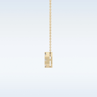 Cushion Shaped Moissanite Necklace – 1.16 CT Round Cut in 14K/18K Gold