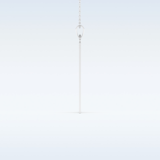 Image Engraved Pendant in Solid Gold or Silver 3