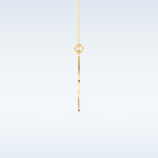 Image Engraved Round Shaped Pendant in Solid Gold or Silver 8