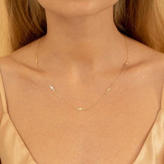 1.0 CT Round Bezel Solitaire Lab Grown Diamond Necklace