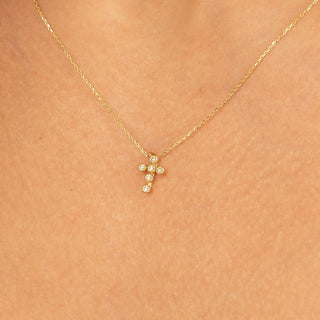 1.0 CT Round Bezel Solitaire Lab Grown Diamond Necklace