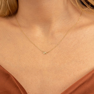 1.0 CT Round Bezel Solitaire Lab Grown Diamond Necklace
