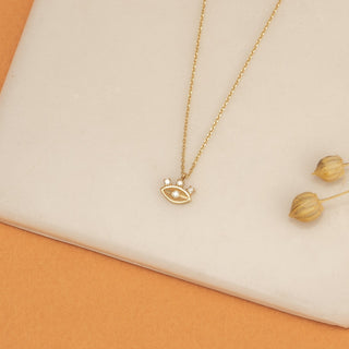 1.0 CT Round Bezel Solitaire Lab Grown Diamond Necklace