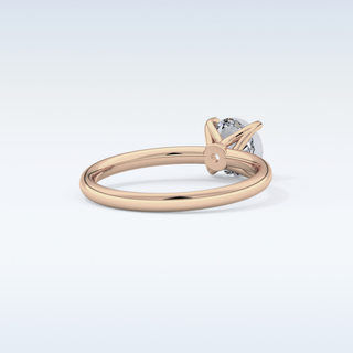 Stunning 1.03 CT Solitaire Engagement Ring Featuring Round Moissanite