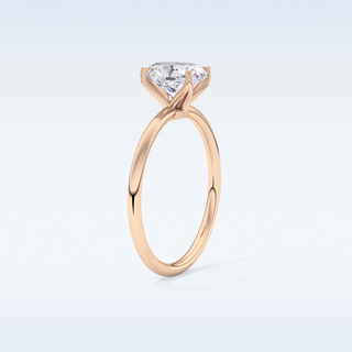 Stunning 1.09 CT Solitaire Engagement Ring Featuring Oval Moissanite