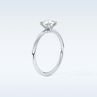 Stunning 0.87 CT Solitaire Engagement Ring Featuring Cushion Moissanite