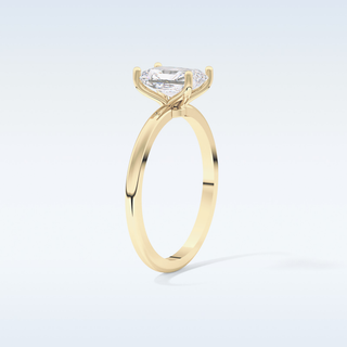Stunning 1.21 CT Solitaire Engagement Ring Featuring Radiant Moissanite