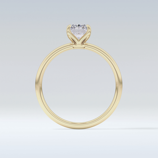 Stunning 1.21 CT Solitaire Engagement Ring Featuring Radiant Moissanite