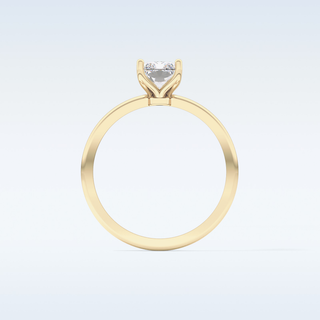 Stunning 1.21 CT Solitaire Engagement Ring Featuring Radiant Moissanite