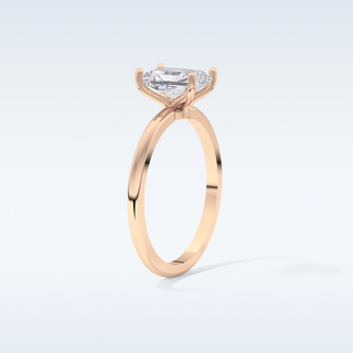 Stunning 1.21 CT Solitaire Engagement Ring Featuring Radiant Moissanite