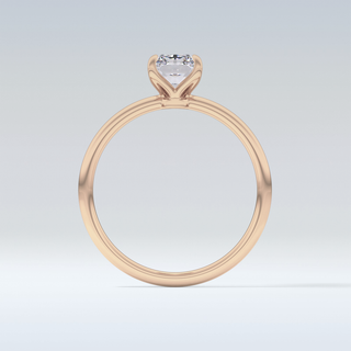Stunning 1.21 CT Solitaire Engagement Ring Featuring Radiant Moissanite